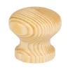 Lara bútorgomb átmérő 29mm lakkozott fenyő