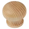 Lara bútorgomb átmérő 39mm lakkozott fenyő