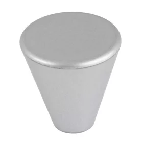Bútorgomb átmérője 23 mm műanyag ezüst
