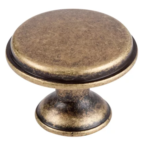 Bútorgomb Mala átmérő 28mm antik sárgaréz