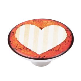 Bútorgomb szív átmérő 50mm