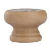 Bútorgomb Párizs átmérő 40mm natúr fa