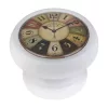 Bútorgomb Óra átmérő 40mm fehér fa