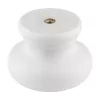 Bútorgomb Óra átmérő 40mm fehér fa