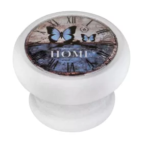 Bútorgomb Home átmérő 40mm fehér fa