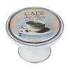 Bútorgomb Cafe III átmérő 37mm antik ezüst