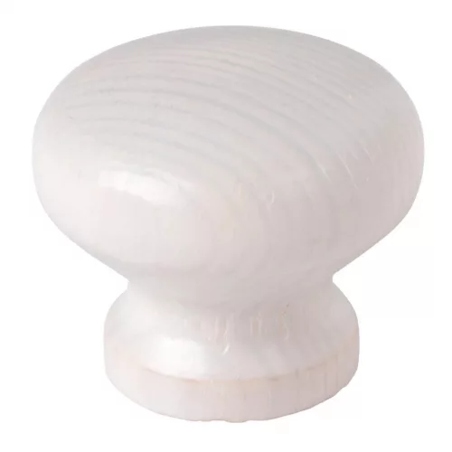 Lara bútorgomb átmérő 34mm fenyő fehér FSC