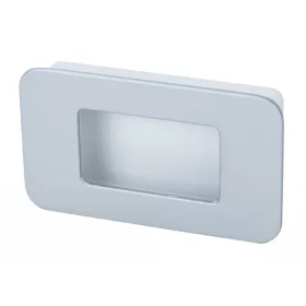 Tolóajtó kilincs Murcia 64mm matt króm+fehér