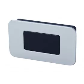 Tolóajtó kilincs Murcia 64mm matt króm+fekete