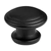 Bems bútorgomb átmérője 34 mm műanyag matt fekete