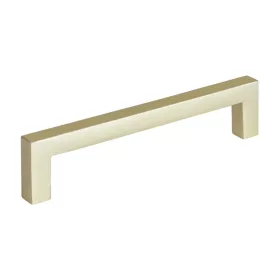   Prisma bútorfogantyú 128 mm-es tengelytávolság alumínium szálcsiszolt sárgaréz