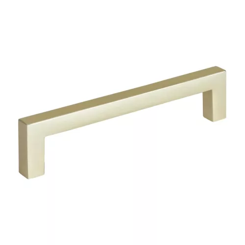 Prisma bútorfogantyú 128 mm-es tengelytávolság alumínium szálcsiszolt sárgaréz