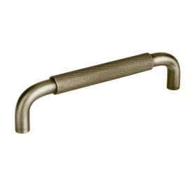   Bútor fogantyú Grave tengelytávolság 128 mm alumínium antik bronz