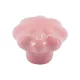 Lilly bútorgomb átmérője 32mm porcelán rózsaszín