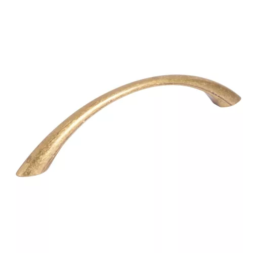 Gitka bútorfogantyú 96 mm-es távolsággal sárgaréz patinás