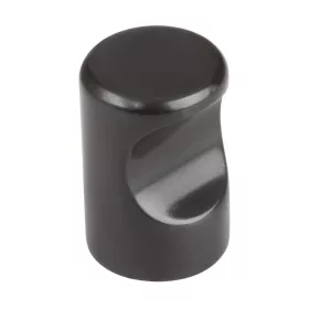 Venlo bútorgomb 15 mm átmérőjű fekete színű