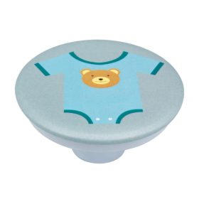 Bútorgomb-készlet kék baba átmérő 50 mm 4 db