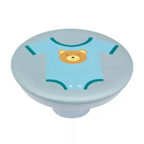 Bútorgomb-készlet kék baba átmérő 50 mm 4 db