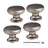 Tosca bútorgomb-készlet 29 mm átmérőjű szálcsiszolt szatén nikkel 4 db