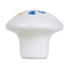 Bútorgomb-készlet Bouquet 35 mm átmérőjű porcelán fehér 4 db