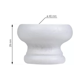   Bútorgomb-készlet Rudder és Lighthouse 40 mm átmérőjű fehér 4 db