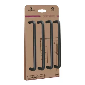   Gissi bútorfogantyú-készlet tengelytávolság 160 mm matt fekete 4 db.