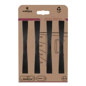   Nevada bútorfogantyú-készlet tengelytávolság 128 mm matt fekete 4 db.