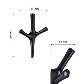 Amioso I kabáttartó fekete