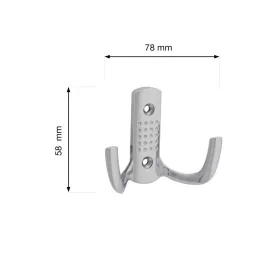 Camel II kabáttartó króm