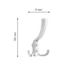 Romana I kabáttartó matt nikkel