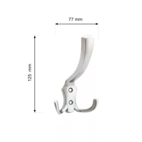 Romana I kabáttartó matt króm