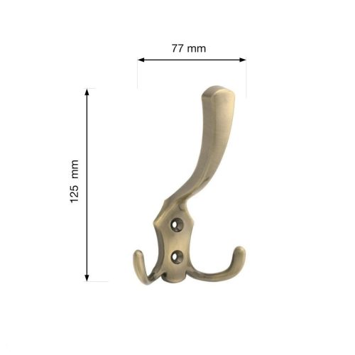 I. római kabáttartó bronz