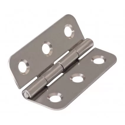 35x50 mm-es zsanér rozsdamentes acél