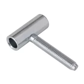   Ajtópánt 50/10 felső rész M8 magasság 40 mm fehér horganyzott