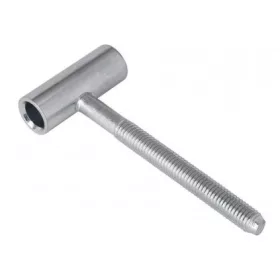   Ajtópánt 80/10 felső rész M8 tűzgátló ajtó fehér horganyzott