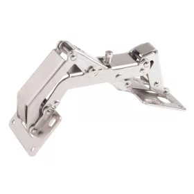 Csillapítással ellátott csavarozható zsanér 165°