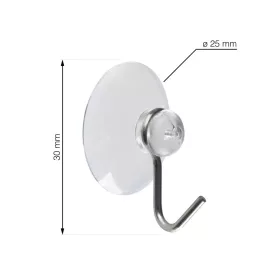 Tapadóhorog átmérő 25 mm