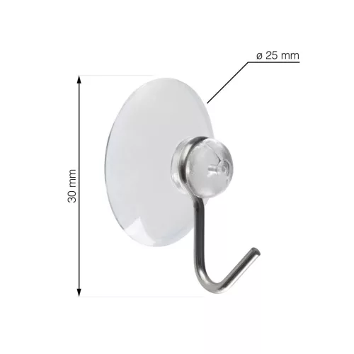 Tapadóhorog átmérő 25 mm