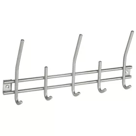   Ruhatartó állvány 380x165 mm 5 akasztóval rozsdamentes acél
