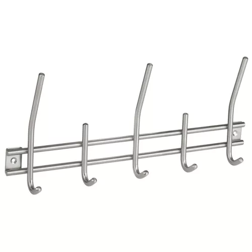 Ruhatartó állvány 380x165 mm 5 akasztóval rozsdamentes acél