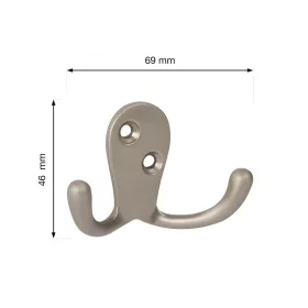 Bonax kabáttartó matt nikkel