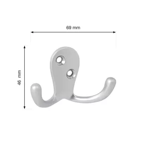 Bonax kabáttartó matt króm