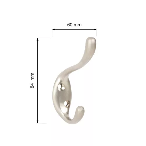 Sentini kabáttartó matt nikkel