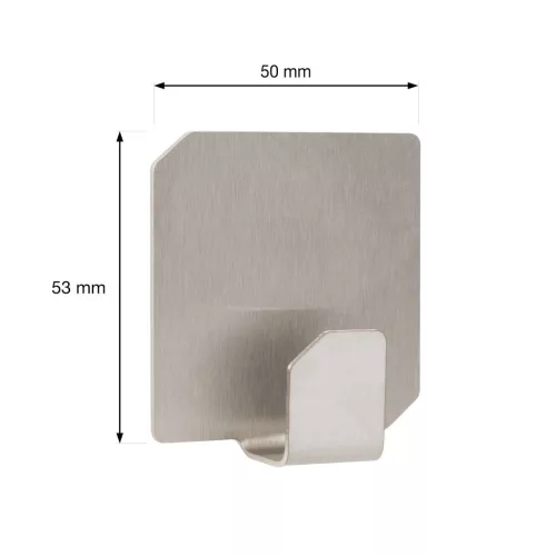 Öntapadós horog QF19 rozsdamentes acél