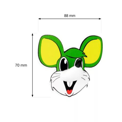 Öntapadós akasztó egér