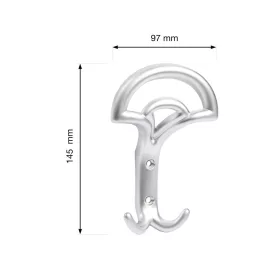 Bolero kabáttartó matt króm