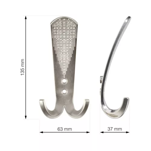 Kabáttartó Kras matt nikkel