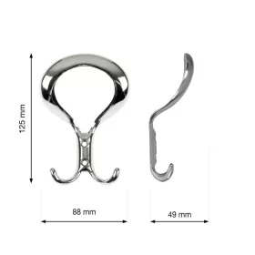 Cobe kabáttartó króm