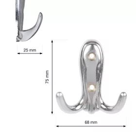 Addis kabáttartó matt króm