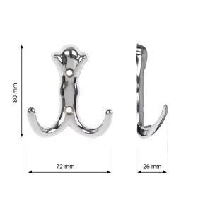 Berfi kabáttartó króm